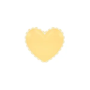 Small Pastel Heart Plates