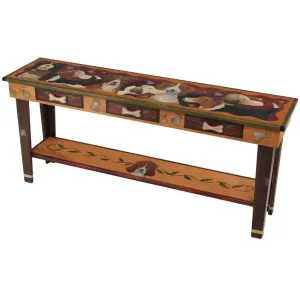 Sofa Table with Three Drawers by Sticks SFA024