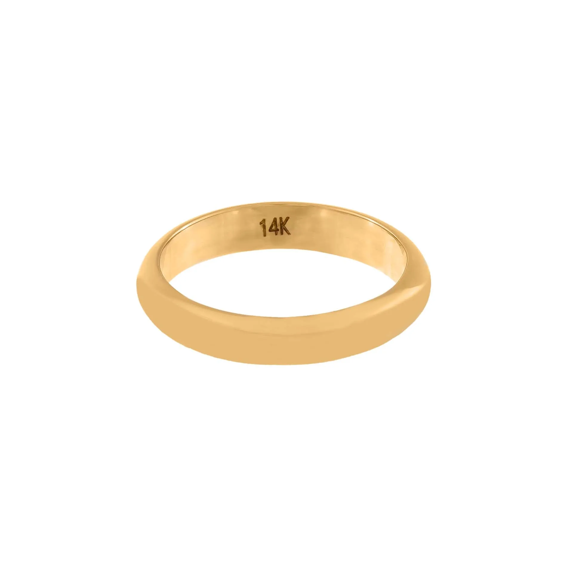 Solid Band Ring 14K