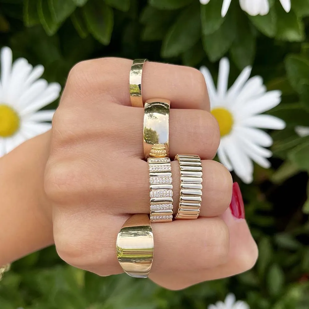 Solid Band Ring 14K