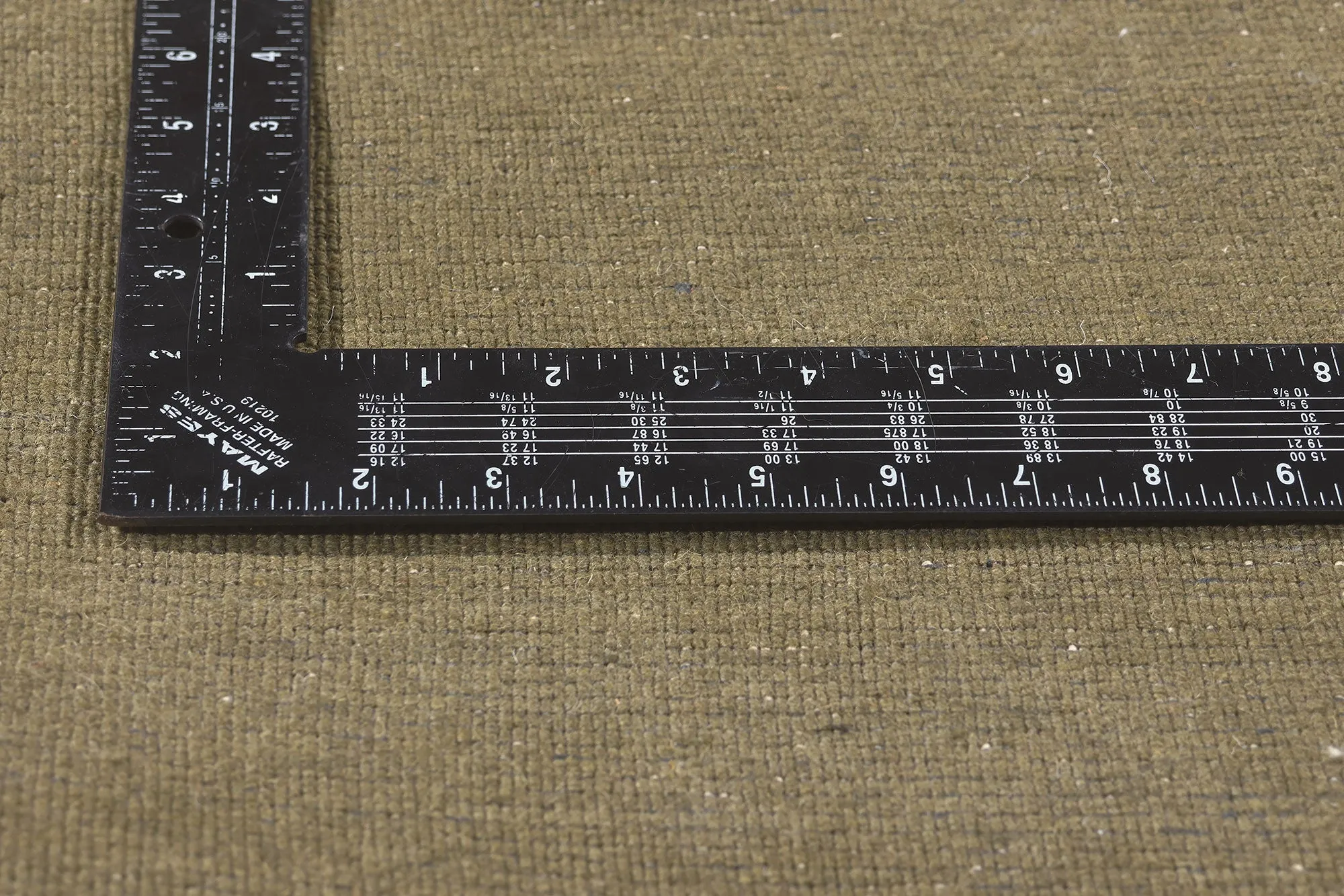 Solid Olive Rug