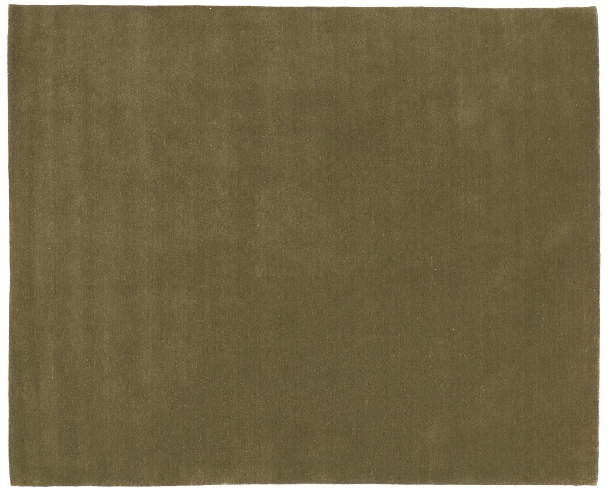 Solid Olive Rug