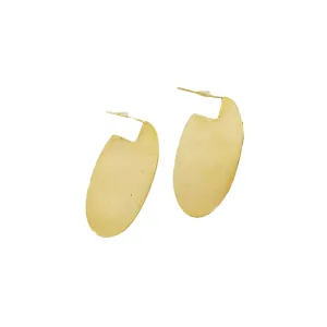 Solid Oval Stud