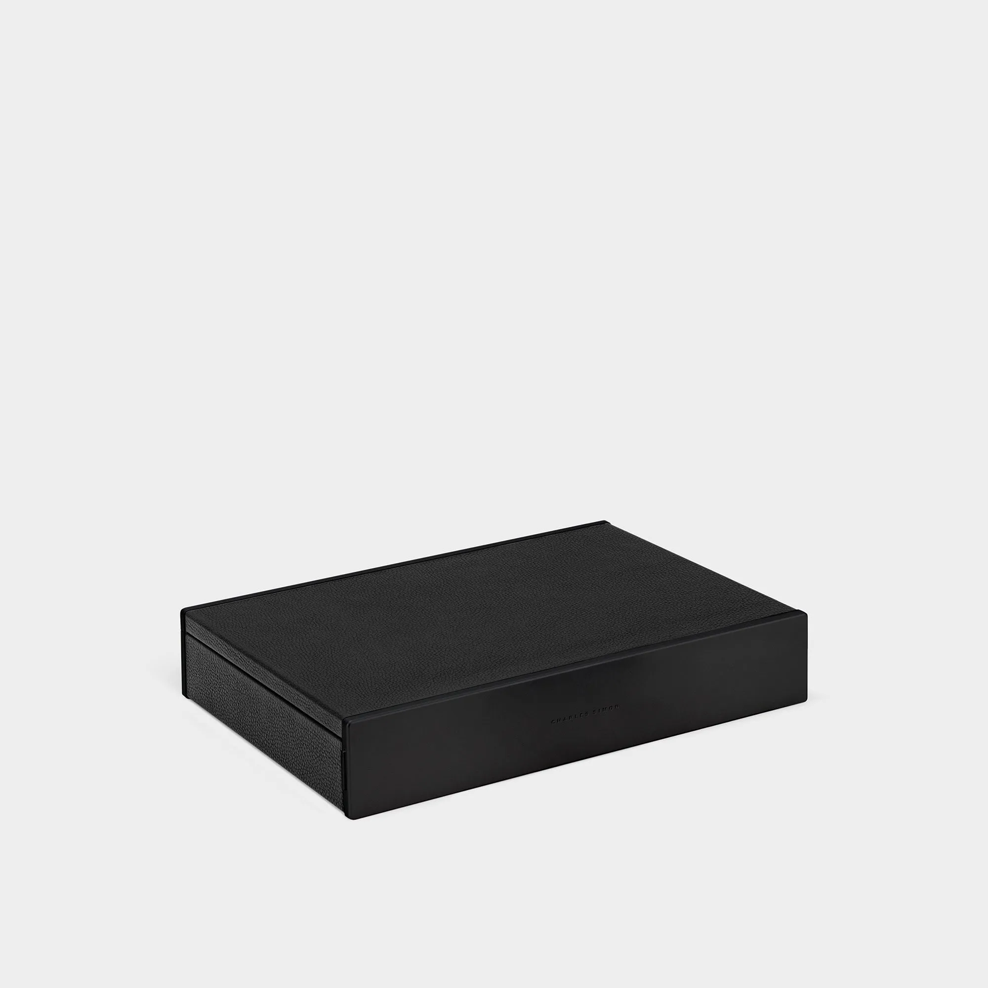 SPENCE 12 WATCH BOX - BLACK / BLACK