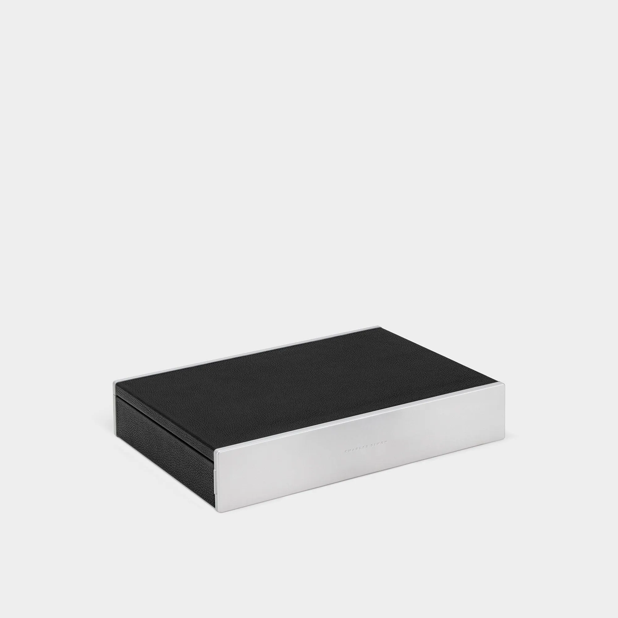 SPENCE 12 WATCH BOX - BLACK / GREY