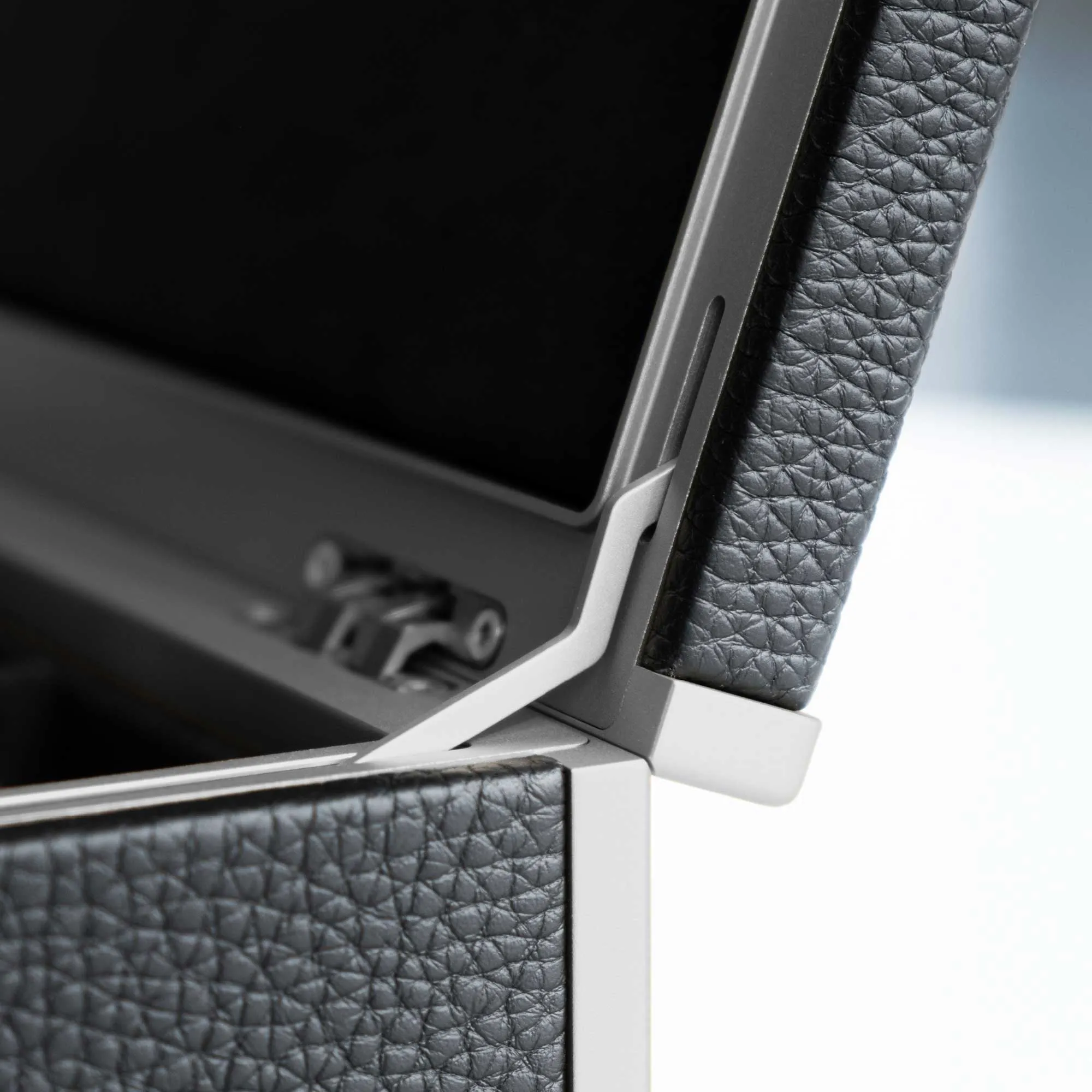 SPENCE 12 WATCH BOX - BLACK / GREY
