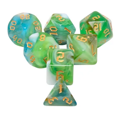 Spring Breeze RPG Dice Set