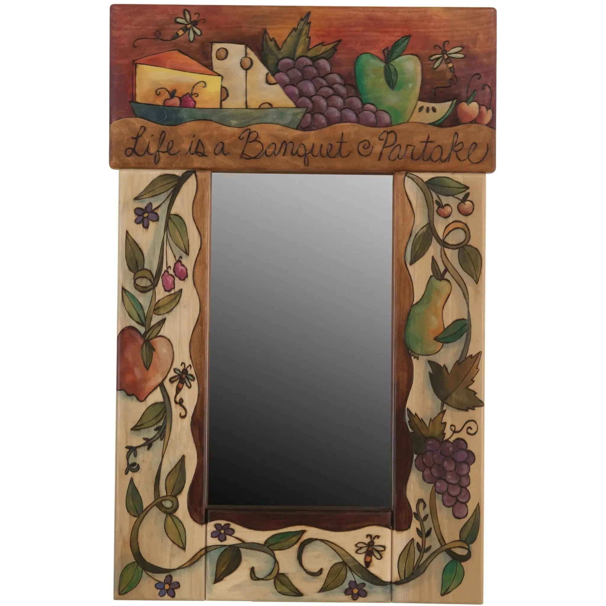 Square Topped Standard Mirror by Sticks MIR051, MIR054-S39186