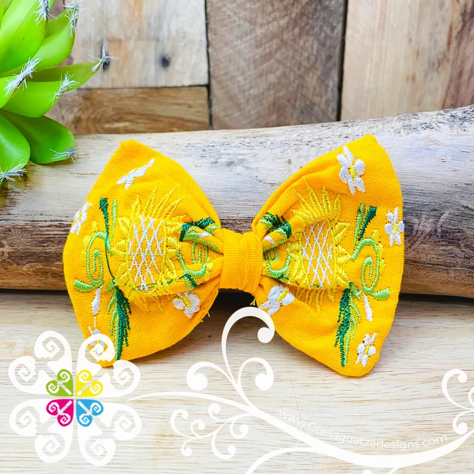 Sunflower Hair Bow Clips