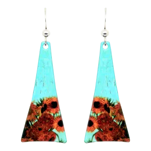 Sunflowers earrings #2014 by d'ears