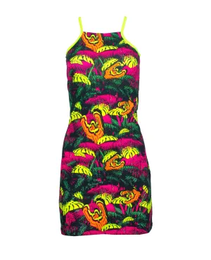 TANK DRESS NEON JUNGLE