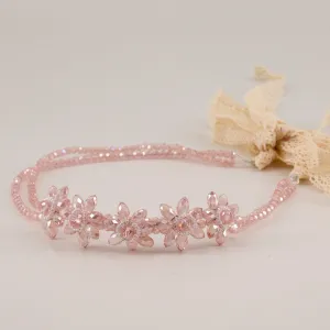 The Angel Kiss Crystal Flower Designer Hair Garland