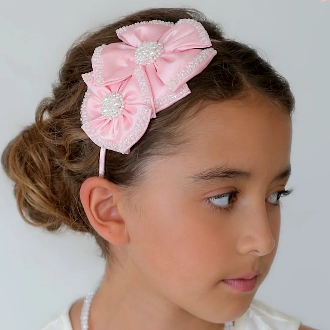 The Angelina Girls Designer Headband