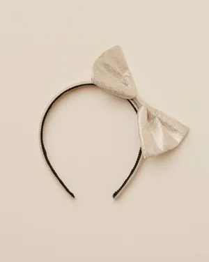The Bow Headband by Noralee - Rose Gold
