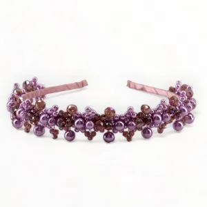The Caressa Classic Pearl Designer Headband