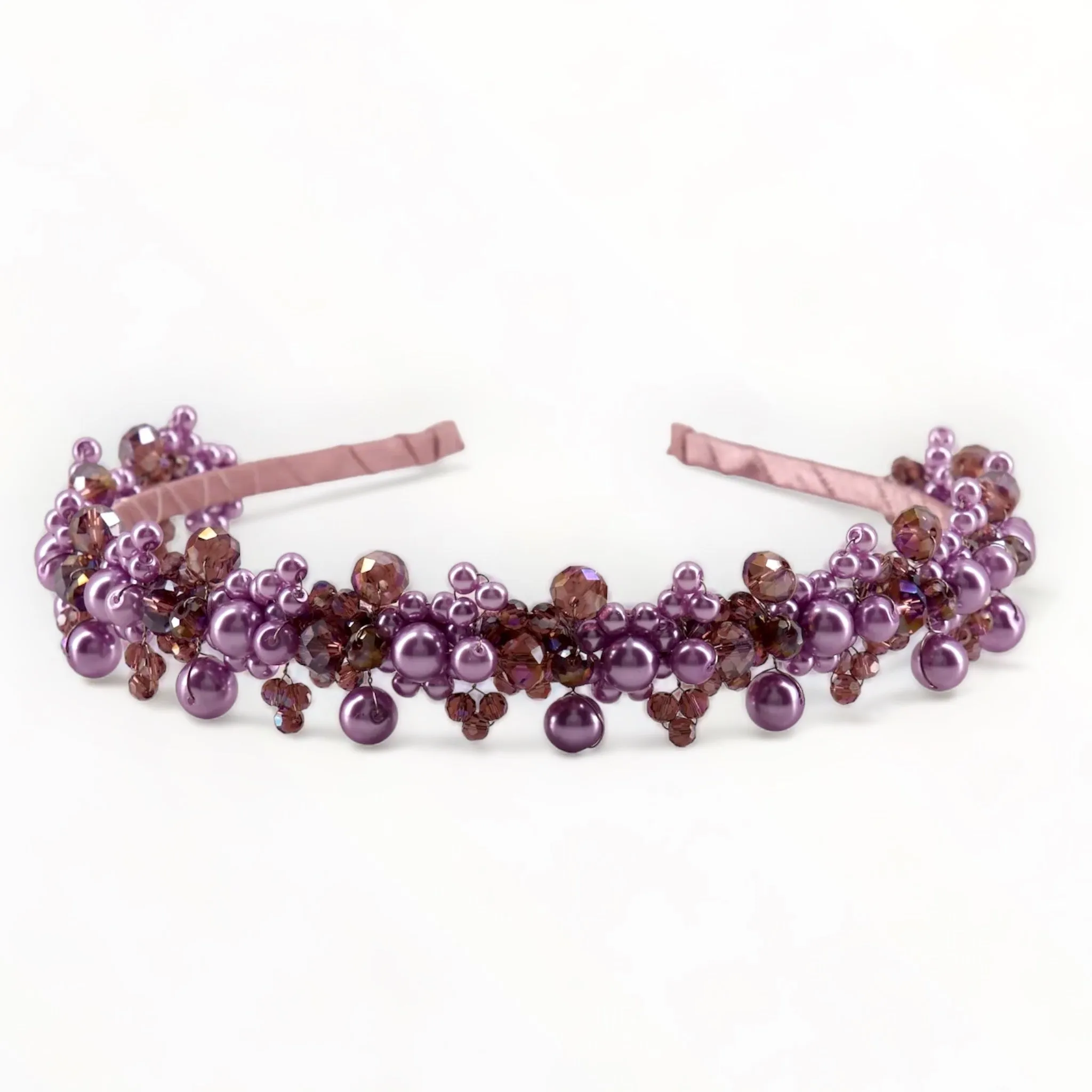 The Caressa Classic Pearl Designer Headband