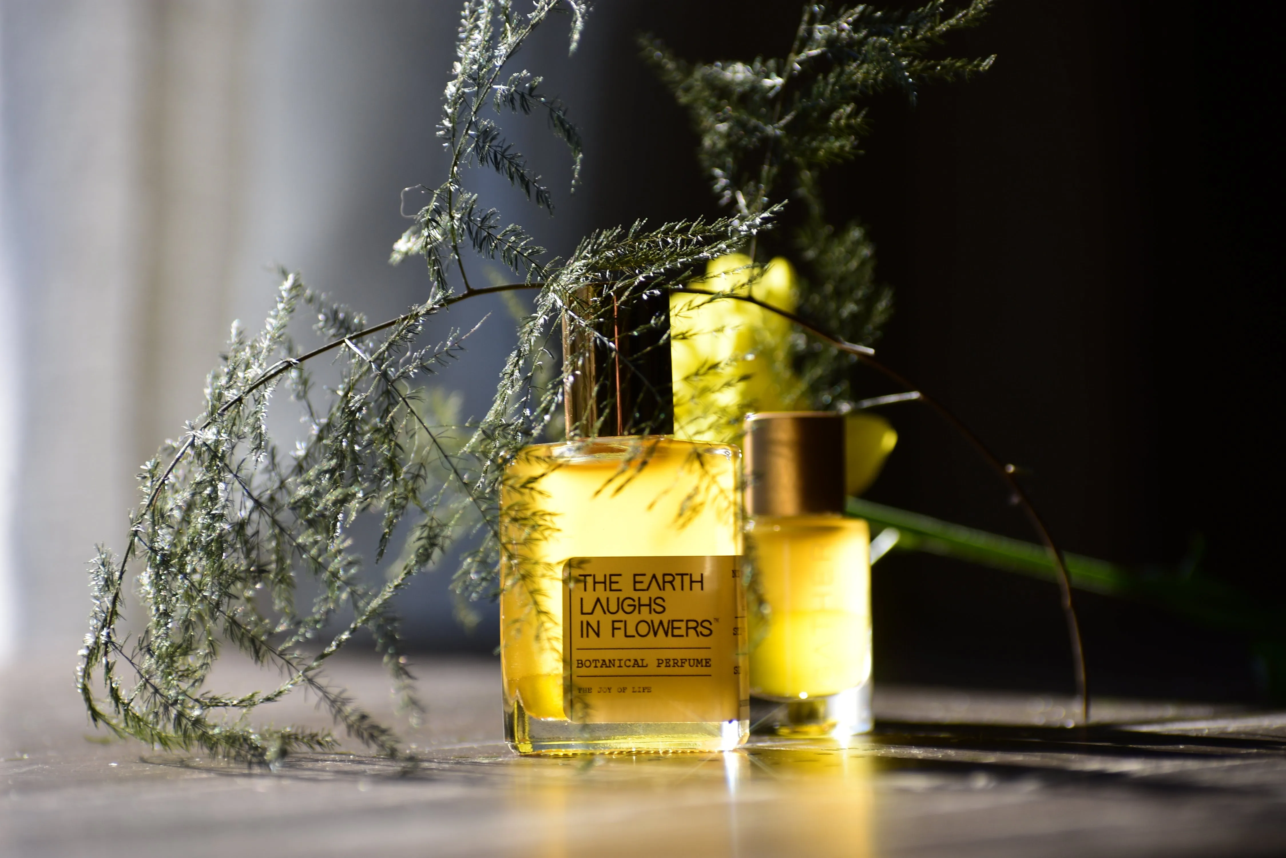 THE EARTH LAUGHS IN FLOWERS - Natural Botanical Perfume - The Joy of Life