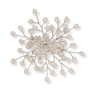 The Emmaline Crystal Flower Hair Clip