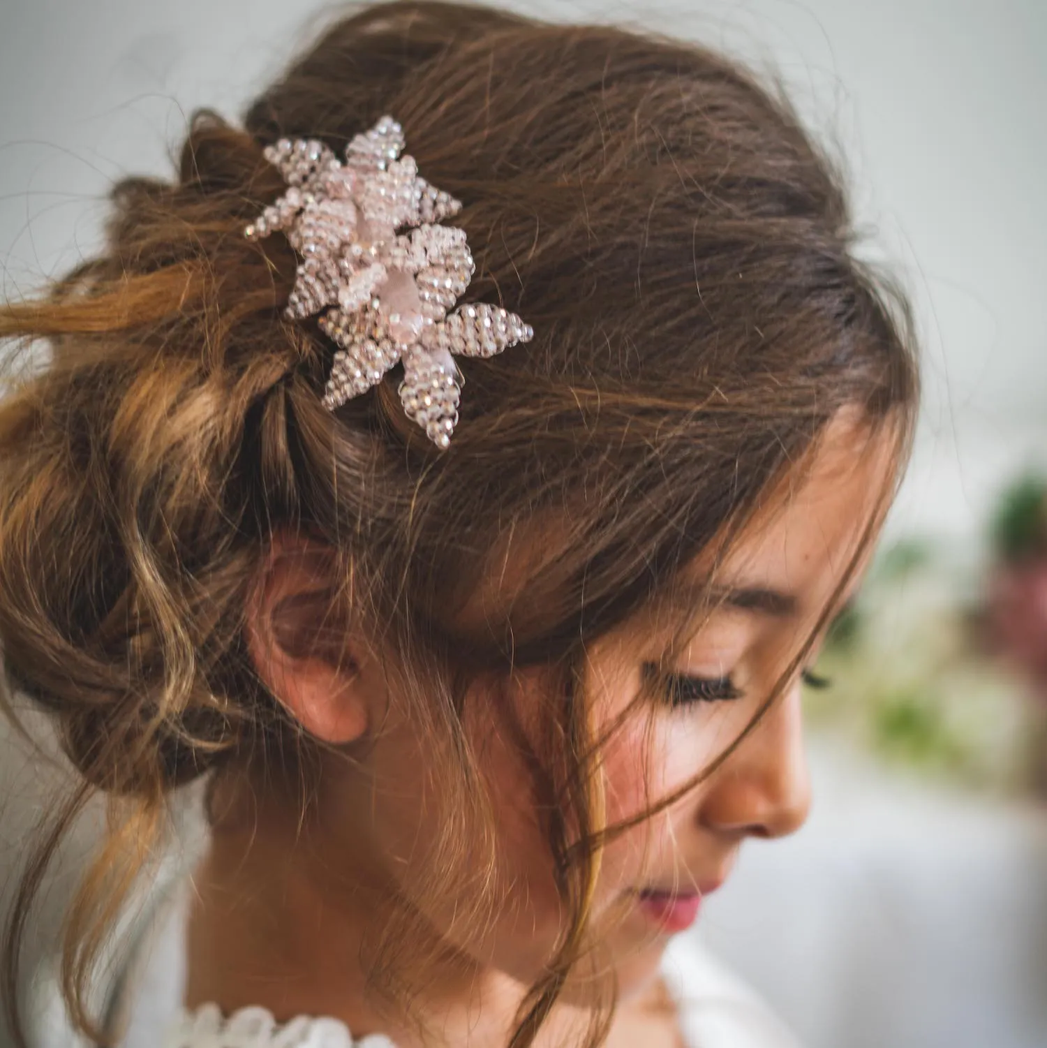 The Fairies In The Mist Crystal Hair Clip