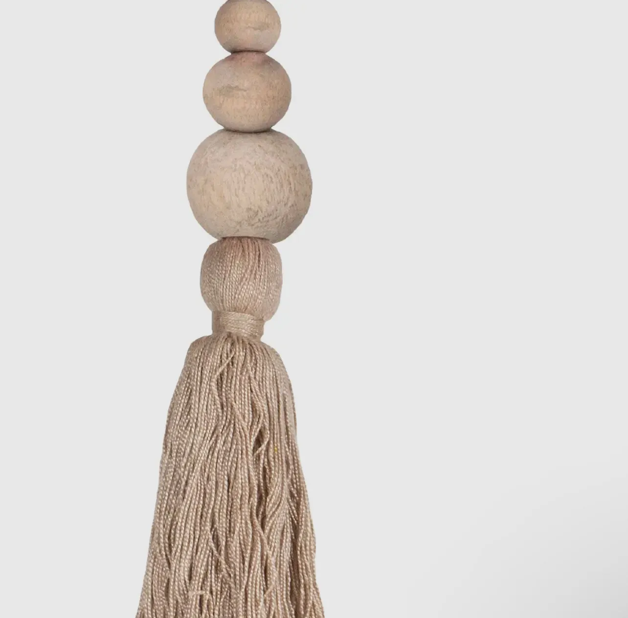 The Hazel Beaded Tassel