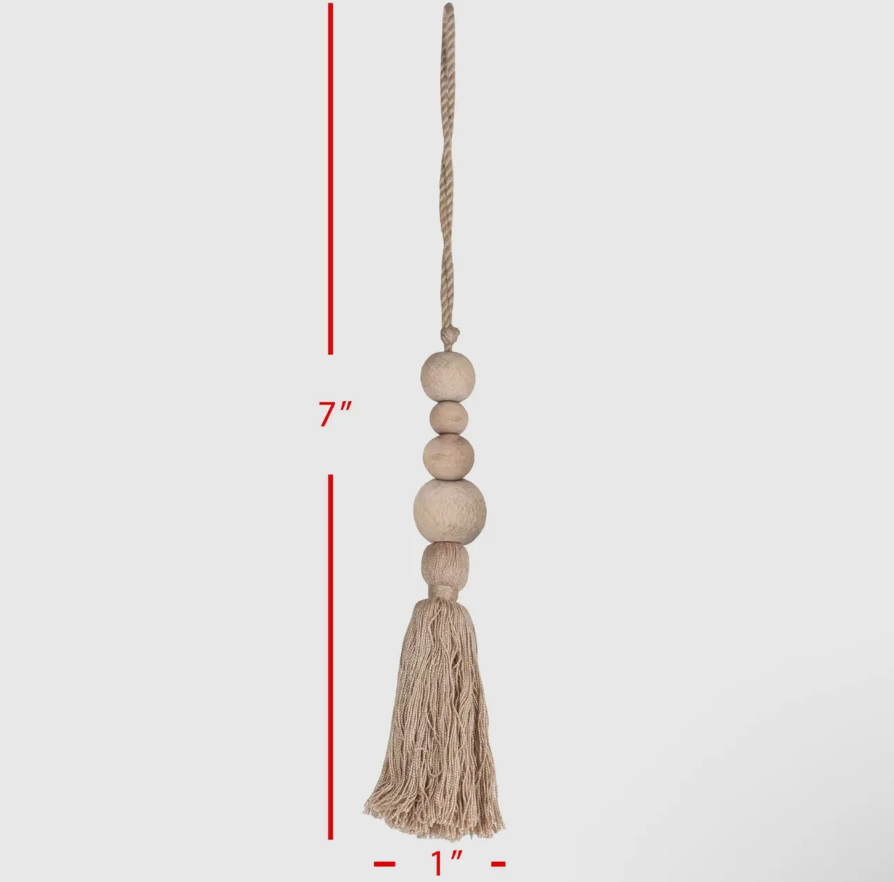The Hazel Beaded Tassel