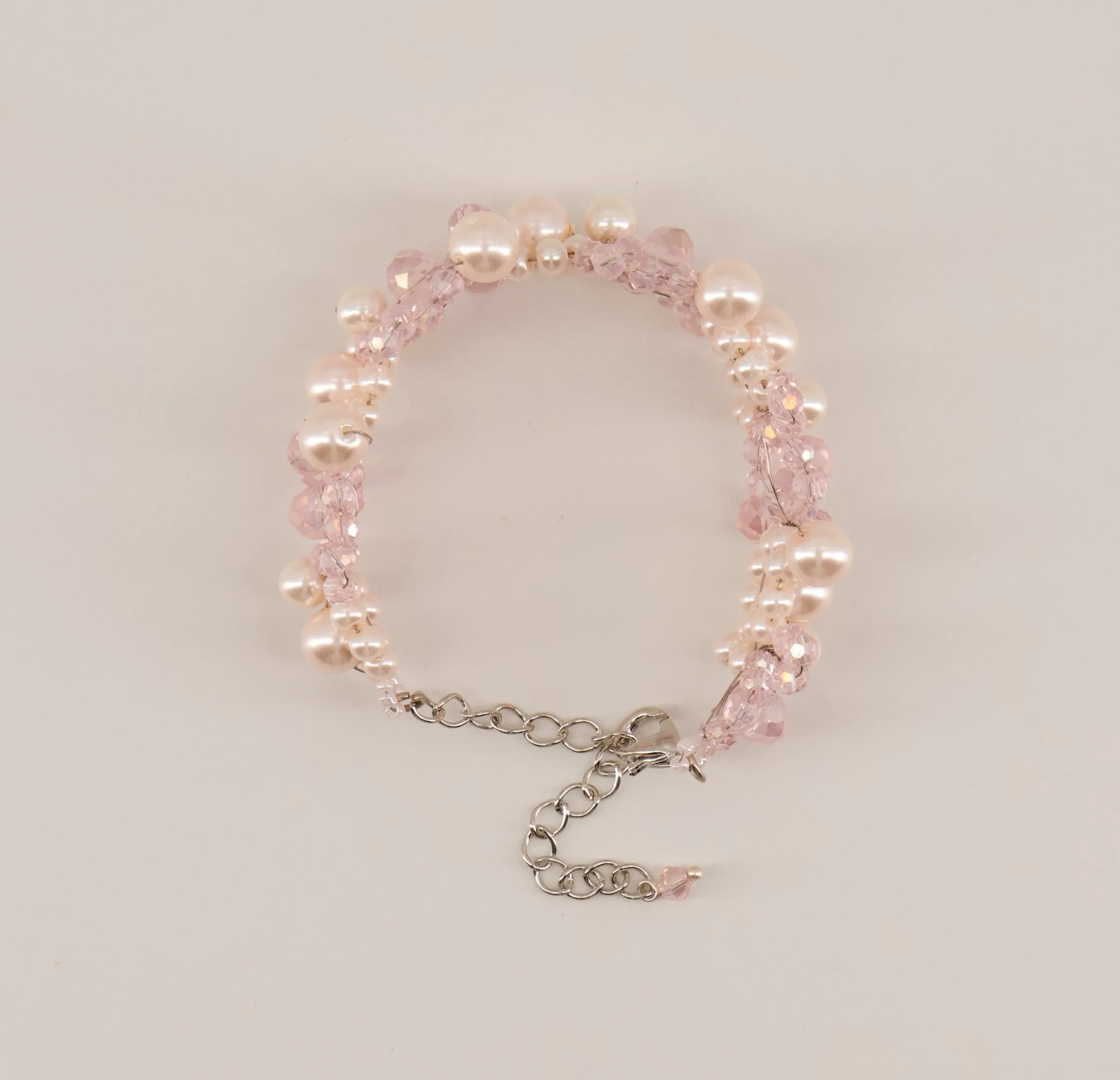The Iris Girls Crystal & Pearl Designer Bracelet