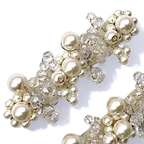 The Little Iris Girls Pearl Clip Set