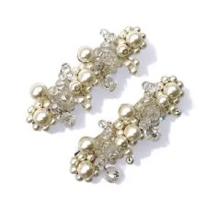 The Little Iris Girls Pearl Clip Set