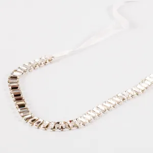 The Little White Diamond Hair Garland
