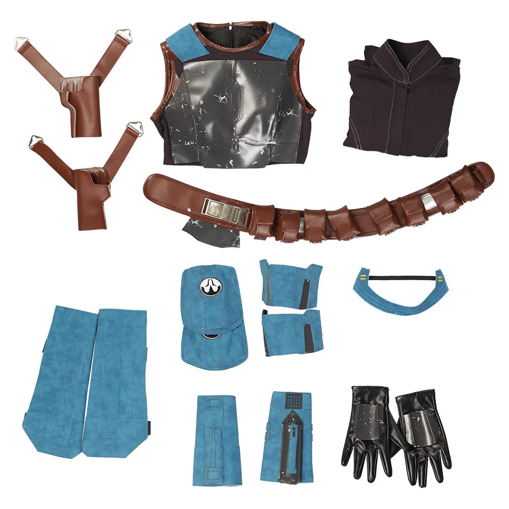 The Mando S2 Bo-Katan Kryze Cosplay Costume Jumpsuit Outfits Halloween Carnival Suit