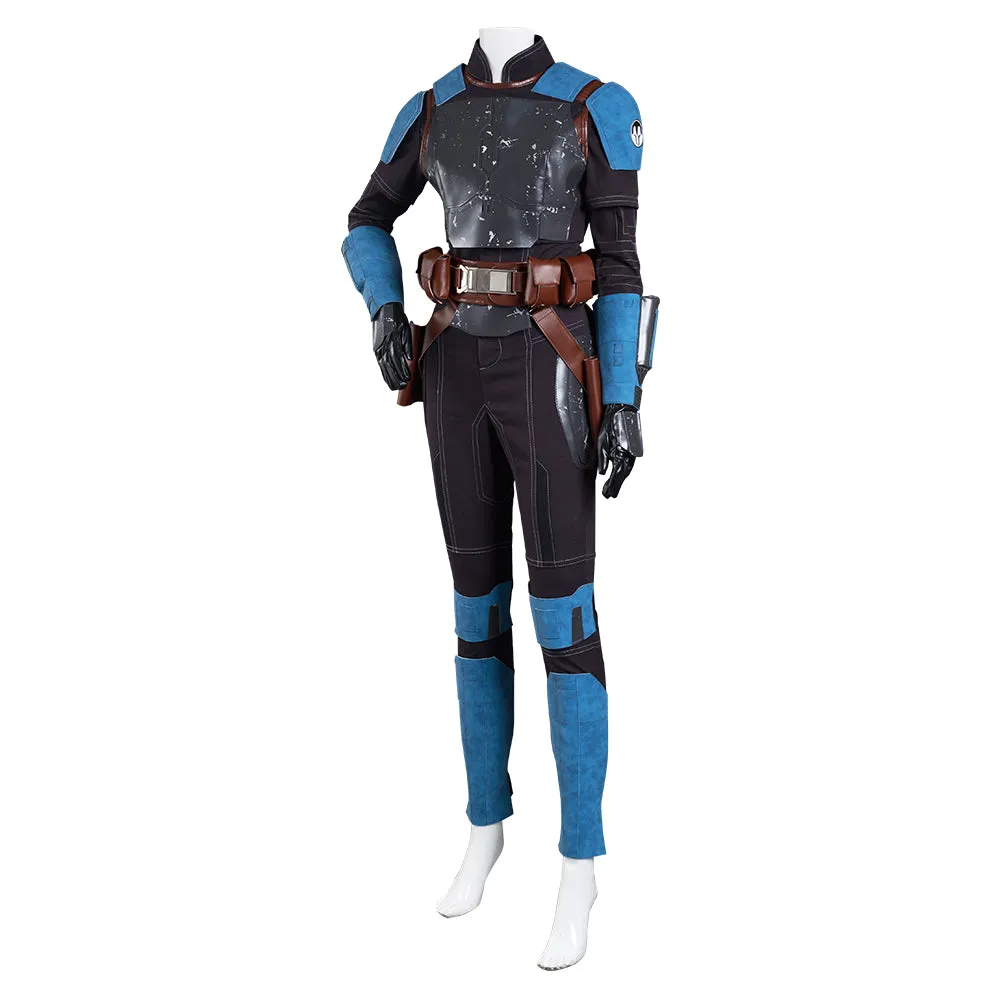 The Mando S2 Bo-Katan Kryze Cosplay Costume Jumpsuit Outfits Halloween Carnival Suit