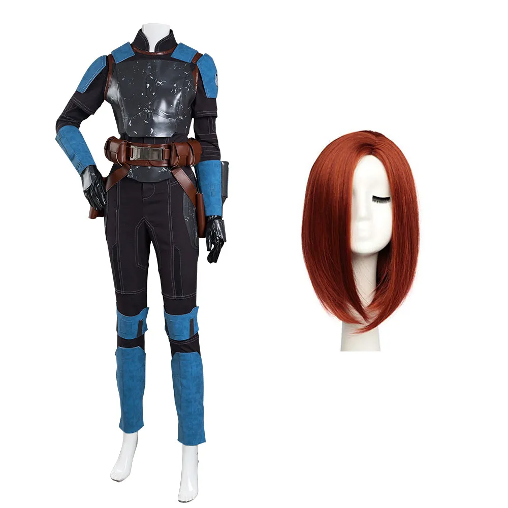 The Mando S2 Bo-Katan Kryze Cosplay Costume Jumpsuit Outfits Halloween Carnival Suit