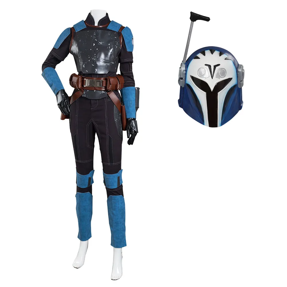 The Mando S2 Bo-Katan Kryze Cosplay Costume Jumpsuit Outfits Halloween Carnival Suit