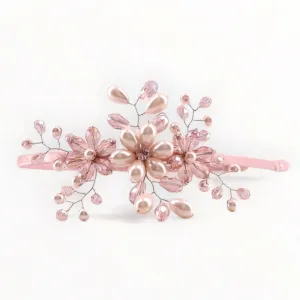 The Natsuki Pearls & Crystal Flower Headband