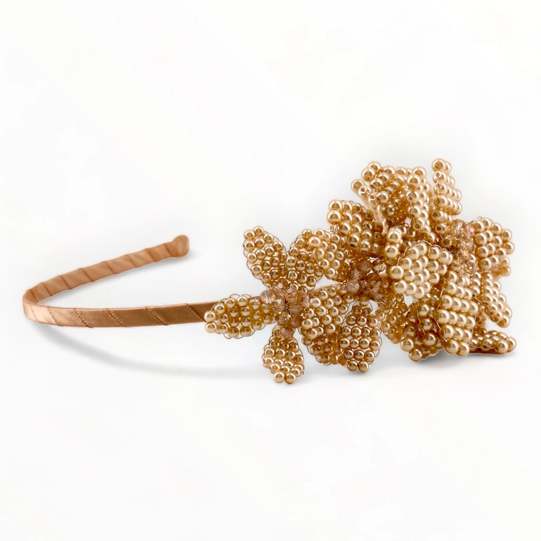 The Princess of Pearls Designer Headband