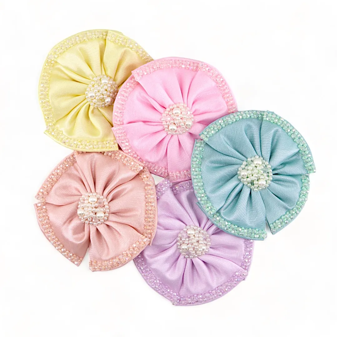 The Saffron Kids Luxury Flower Hair Clip