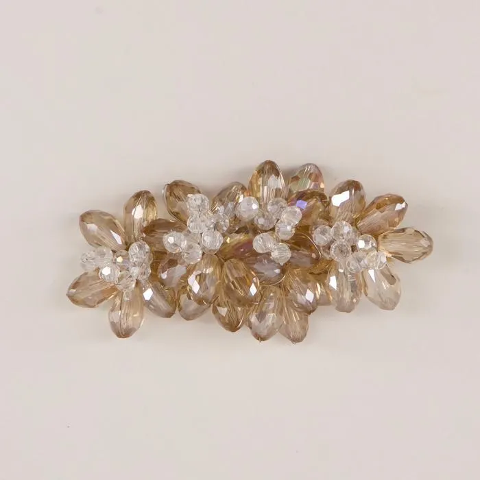 The Skylight Cluster Crystal Designer Hair Clip