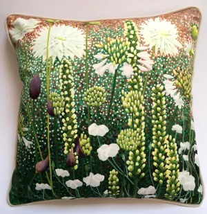 The White Garden Cushion