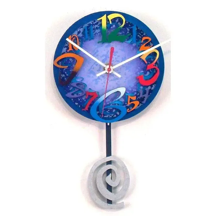 Time P Pendulum Wall Clock by David Scherer