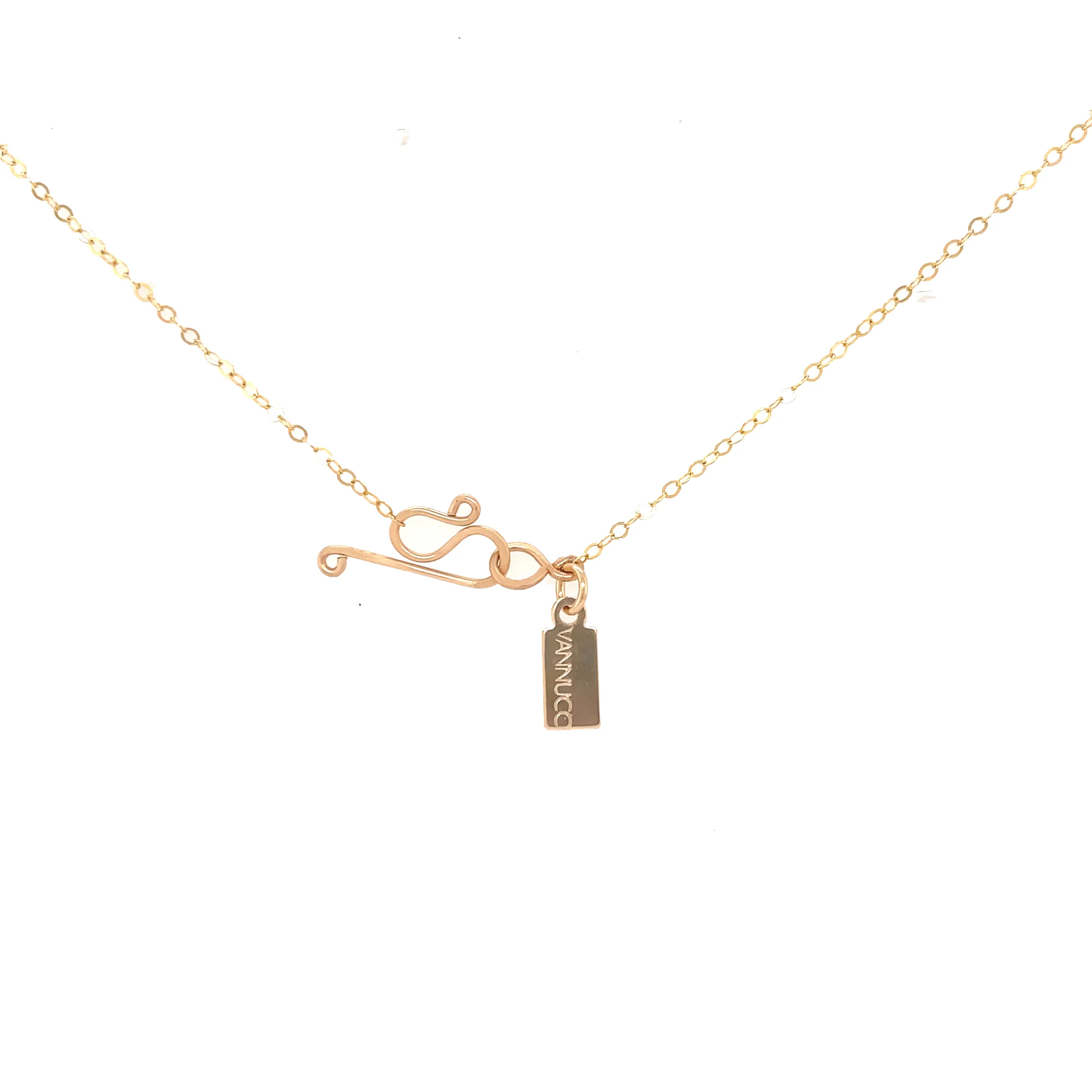 Tiny Labradorite Pendant Necklace