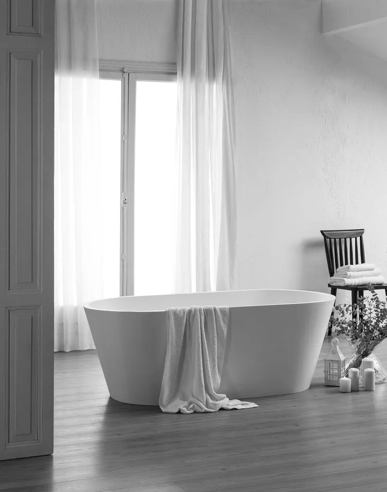 Toka Lite Chloe - Minimalist Stone Bath - 1700mm - ST27