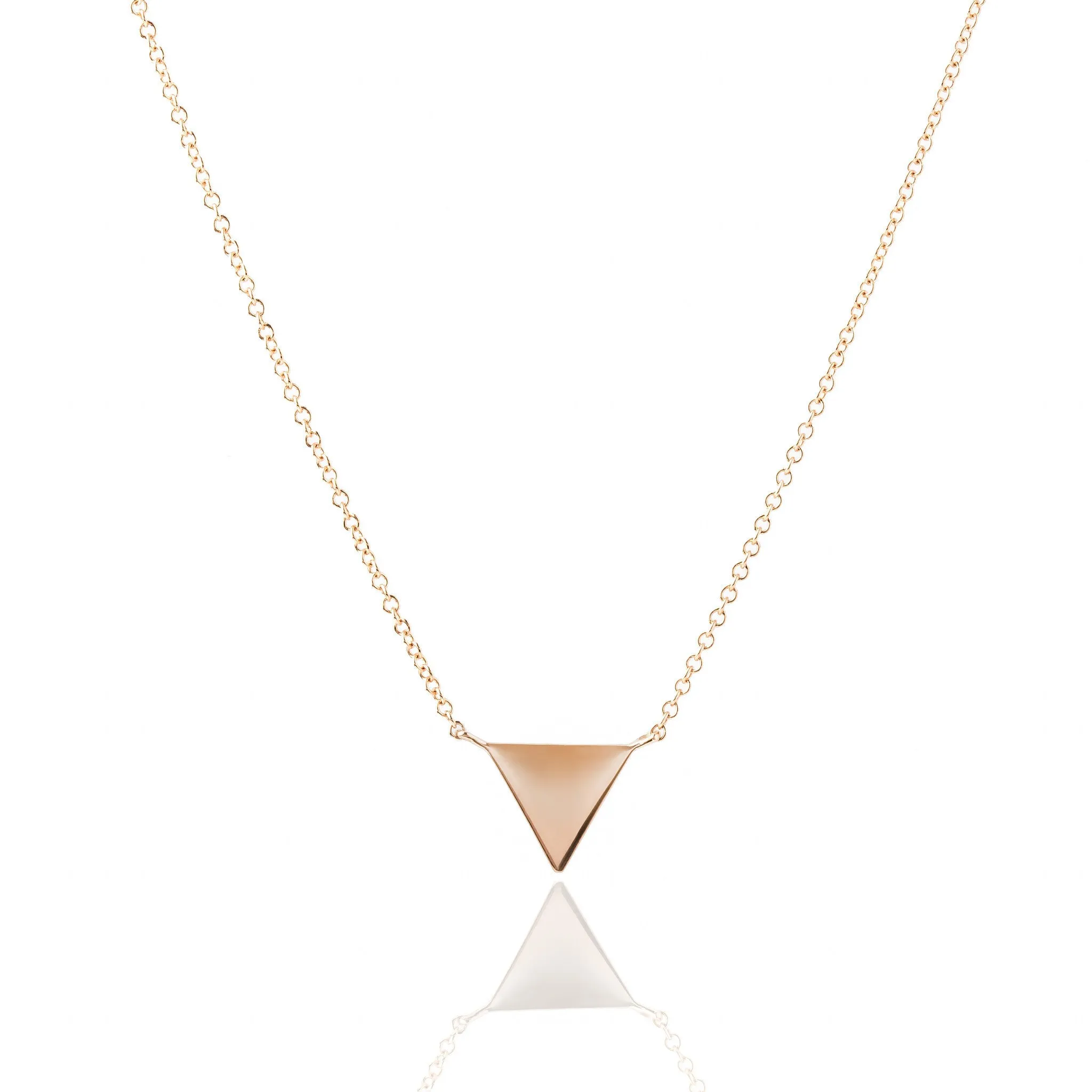 Triangle Diamond Necklace