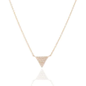 Triangle Diamond Necklace