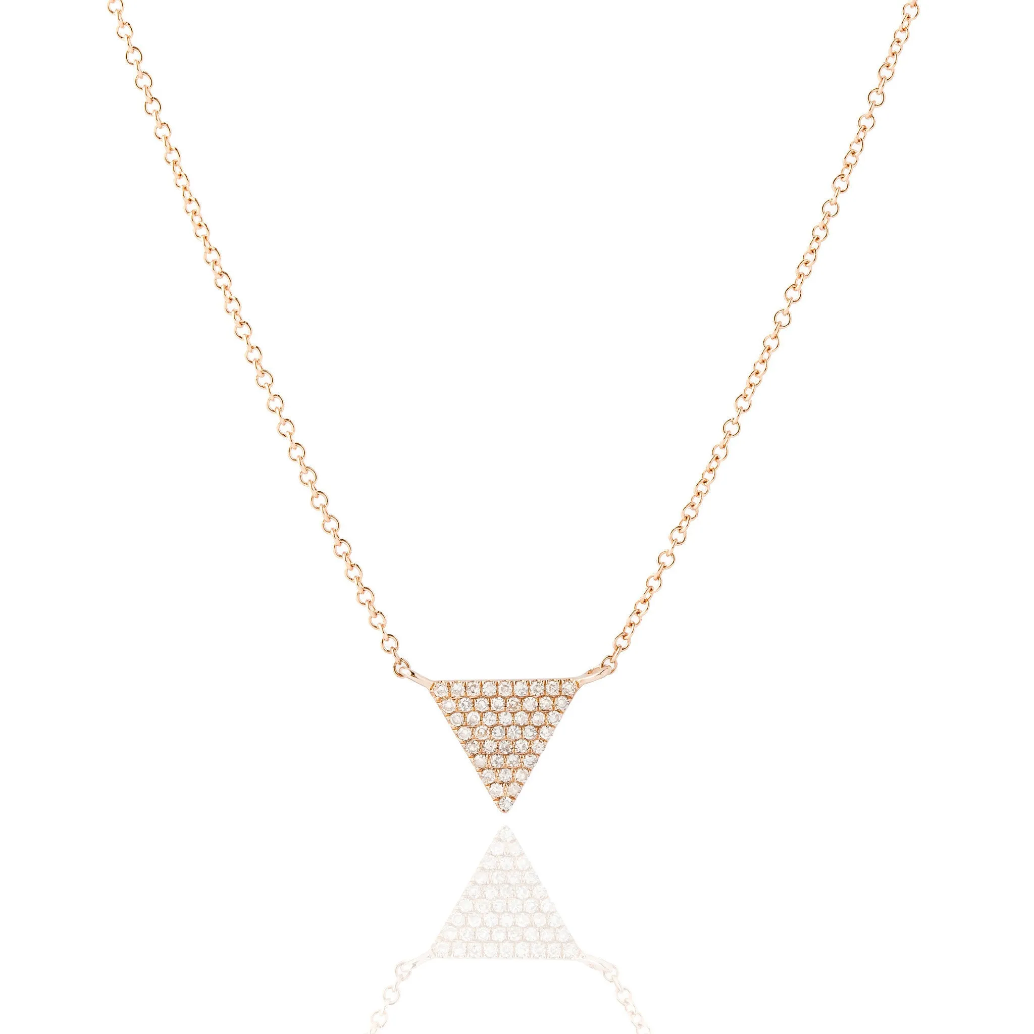 Triangle Diamond Necklace