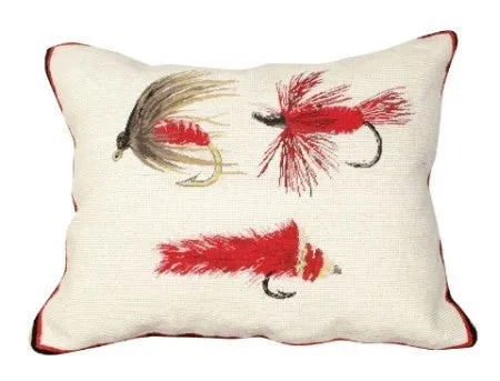 Triple Fly One Decorative Pillow