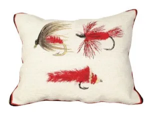 Triple Fly One Decorative Pillow