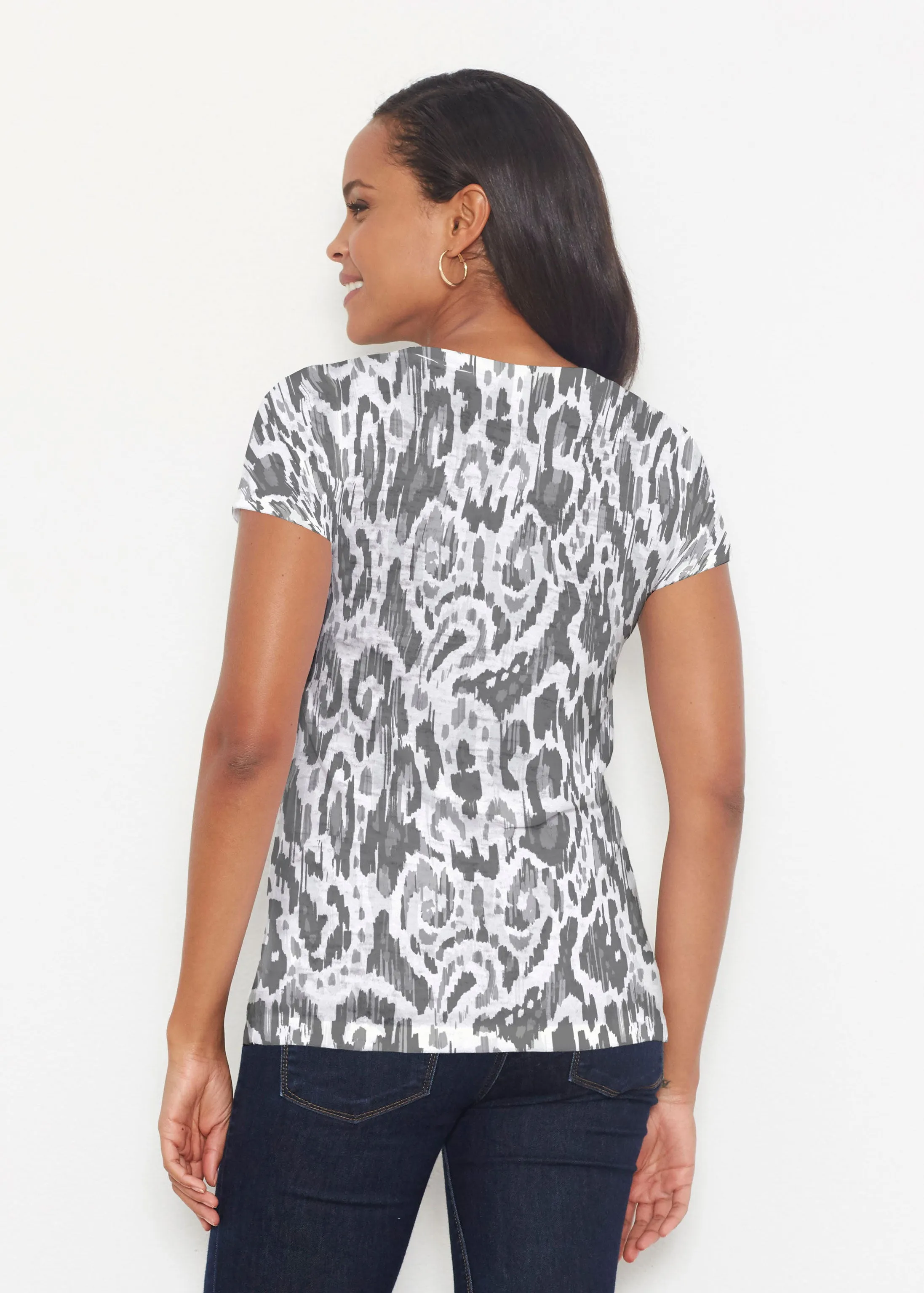 Trixie (8057) ~ Short Sleeve Scoop Shirt