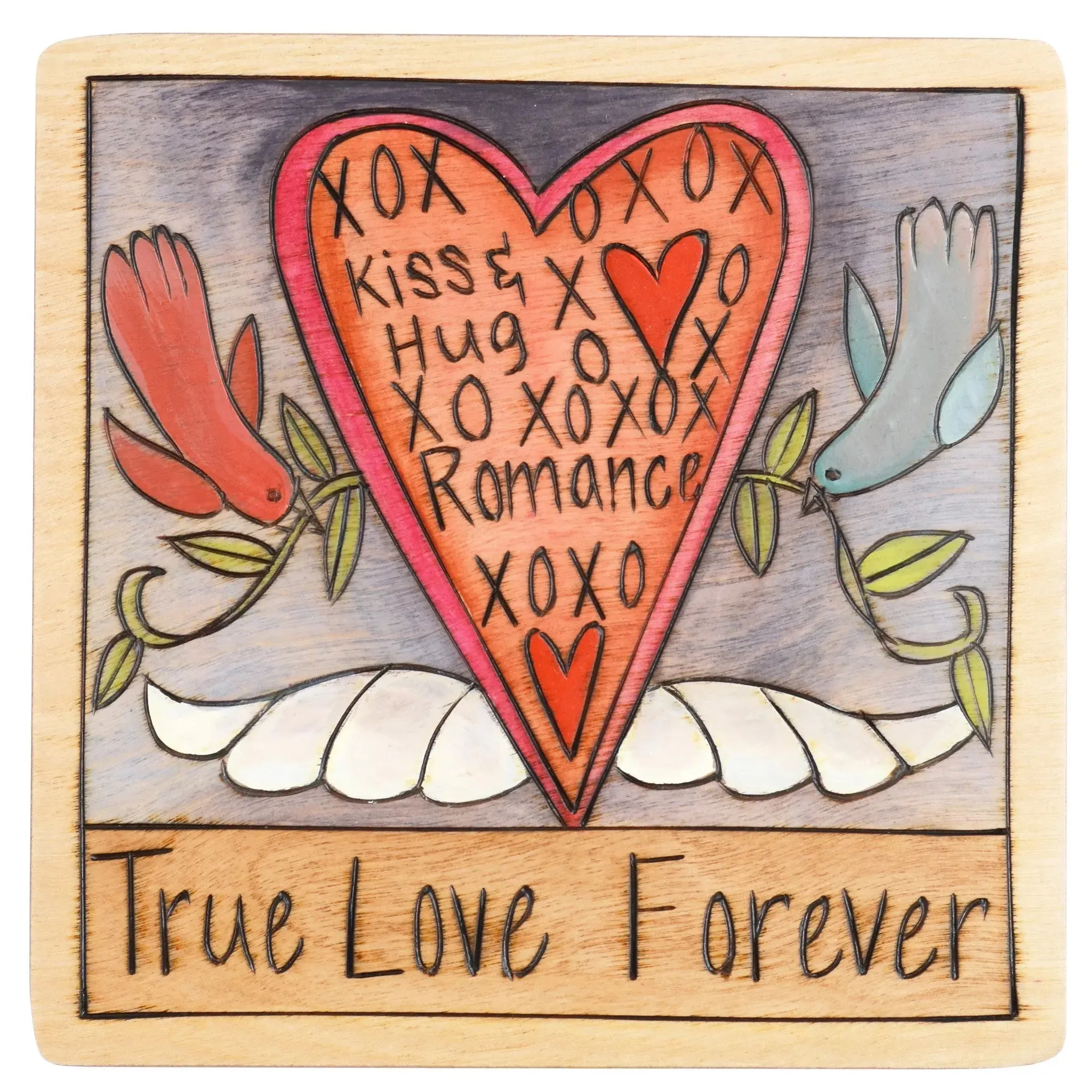 True Love Forever Plaque by Sticks, PLQ001, PLQ010-D70065