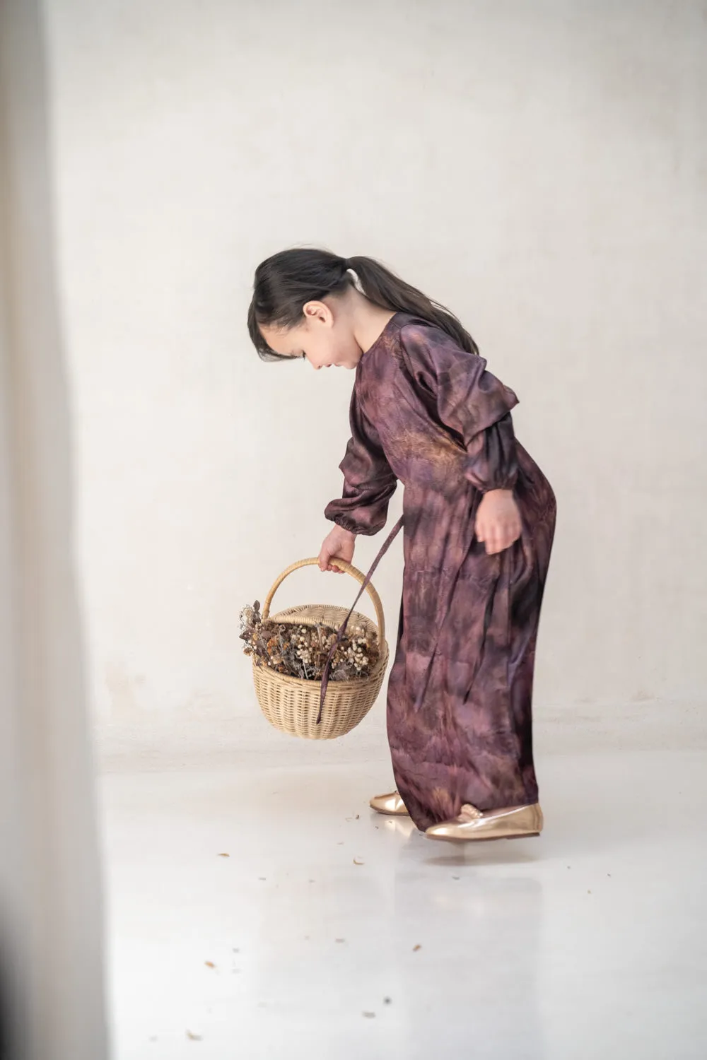 Twilight Tie-Dye Kids Abaya