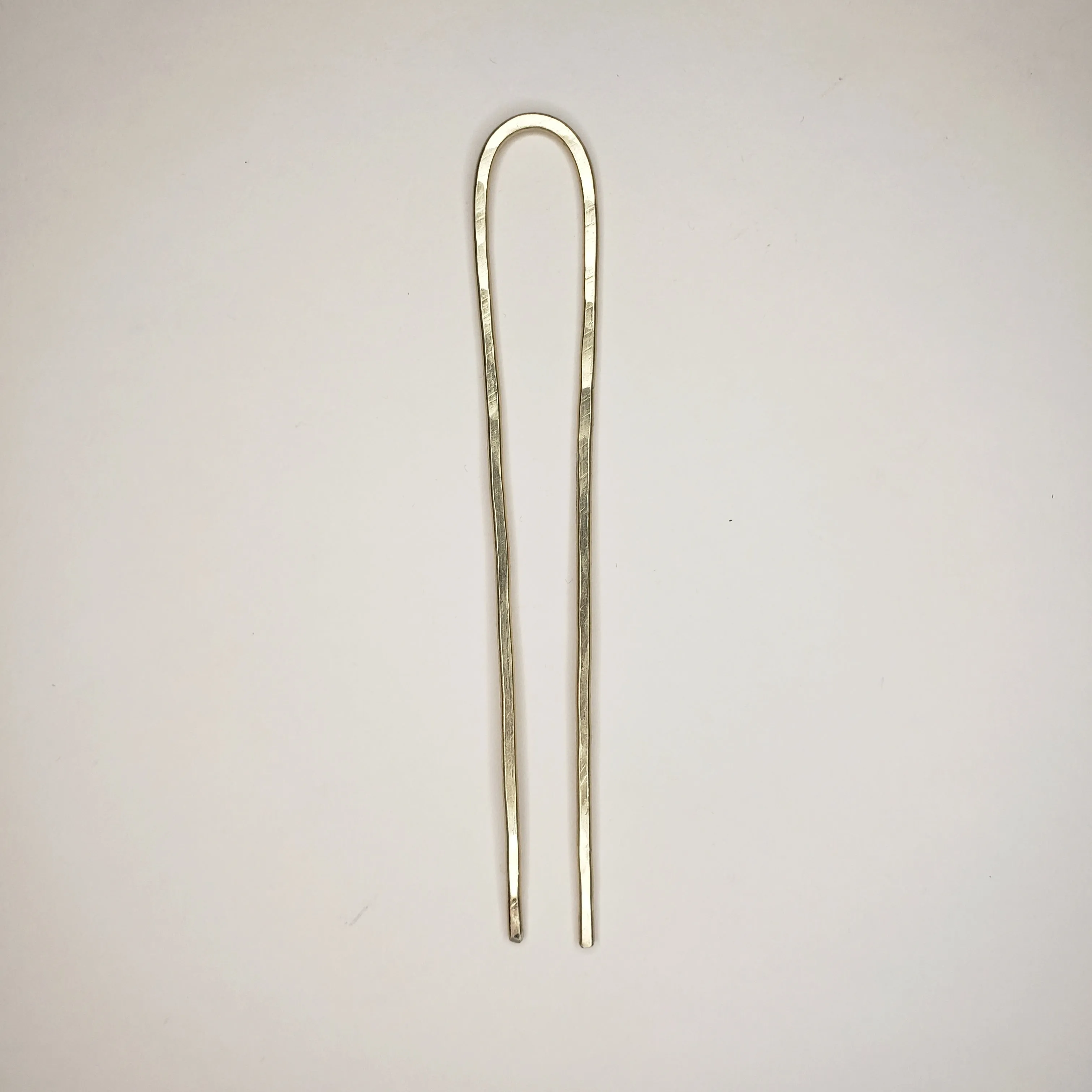U Bend Brass Hair Pin